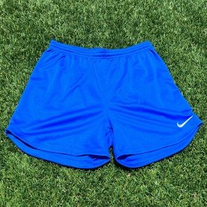 Nike Soccer Shorts, Size Small, Royal Blue
